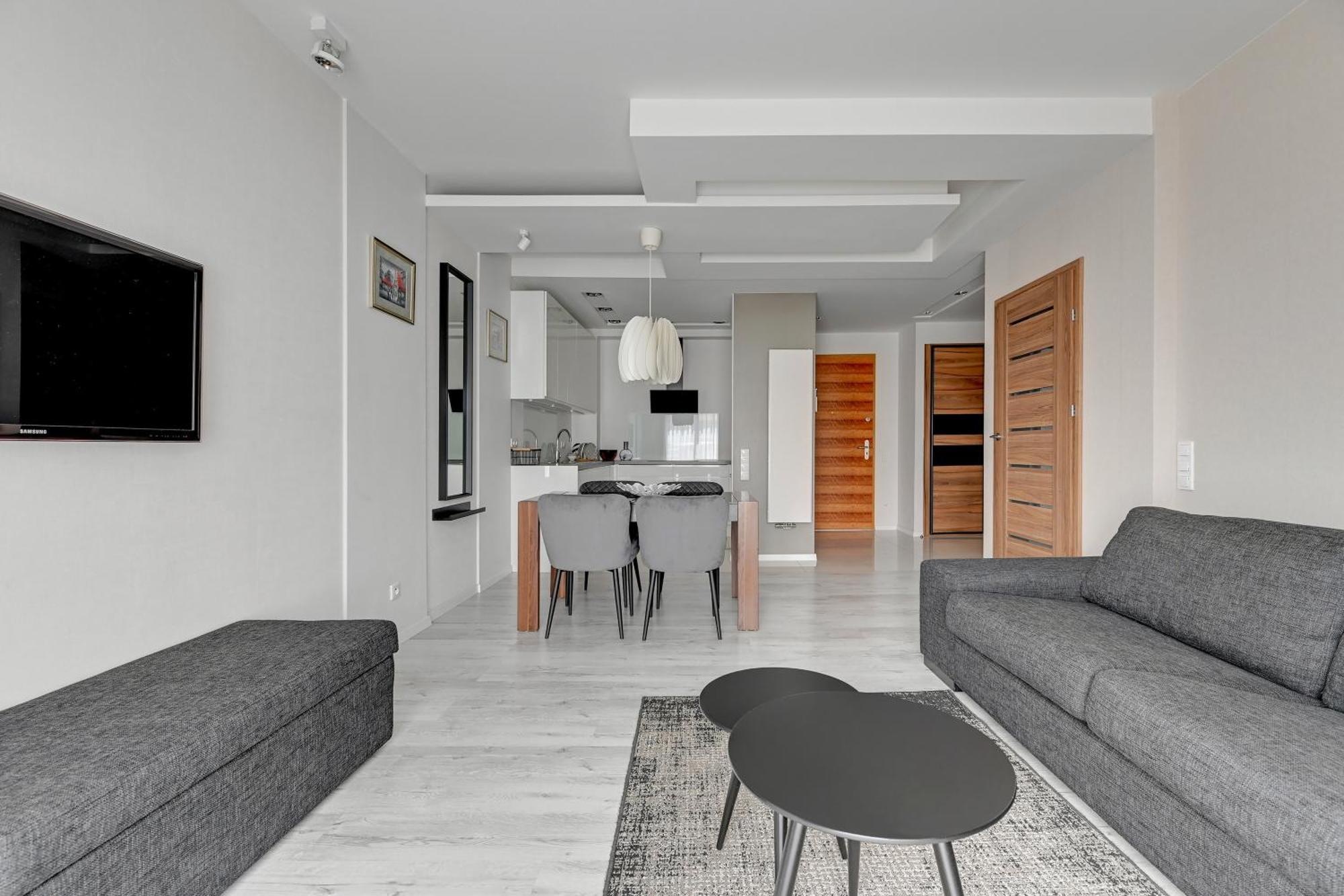 Waterlane Riverside Spa, Pool & Gym By Downtown Apartments غدانسك الغرفة الصورة